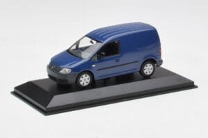 Volkswagen Caddy 2K Blau Minichamps 1:43 CADDY001 Metall – Bild 2 von 4