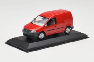 Volkswagen Caddy 2K Rot Minichamps 1:43 CADDY008 Metall – Bild 2 von 4