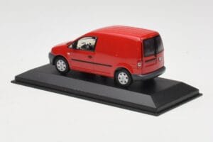 Volkswagen Caddy 2K Rot Minichamps 1:43 CADDY008 Metall – Bild 3 von 4