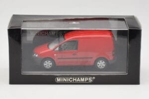 Volkswagen Caddy 2K Rot Minichamps 1:43 CADDY008 Metall – Bild 4 von 4
