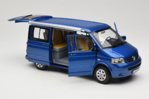 Volkswagen California T4 Ravenna Blue Metallic Norev 1:18 188607 Metall – Bild 5 von 8