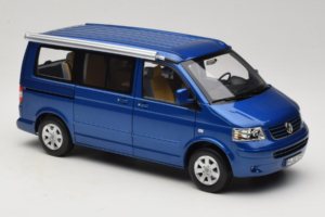 Volkswagen California T4 Ravenna Blue Metallic Norev 1:18 188607 Metall – Bild 6 von 8