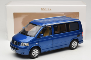 Volkswagen California T4 Ravenna Blue Metallic Norev 1:18 188607 Metall – Bild 8 von 8