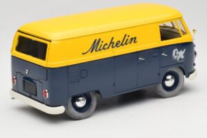 Volkswagen T1 Combi Michelin Schwarz & Gelb Solido 1:18 9406 Metall – Bild 3 von 8