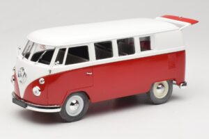 Volkswagen Combi T1 Rot & Weiss Solido 1:18 8031 Metall – Bild 2 von 8