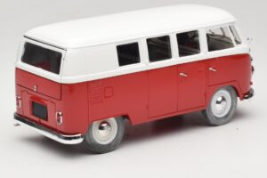 Volkswagen Combi T1 Rot & Weiss Solido 1:18 8031 Metall – Bild 3 von 8