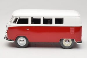 Volkswagen Combi T1 Rot & Weiss Solido 1:18 8031 Metall – Bild 4 von 8