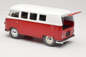 Volkswagen Combi T1 Rot & Weiss Solido 1:18 8031 Metall – Bild 5 von 8
