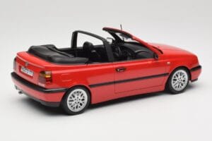 Volkswagen Golf Cabriolet Mk3 Rot Norev 1:18 188433 Metall – Bild 2 von 6