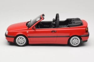 Volkswagen Golf Cabriolet Mk3 Rot Norev 1:18 188433 Metall – Bild 3 von 6
