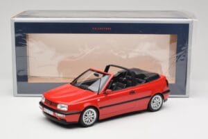 Volkswagen Golf Cabriolet Mk3 Rot Norev 1:18 188433 Metall – Bild 6 von 6