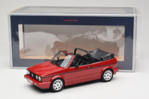 Volkswagen Golf Mk1 Cabriolet Rot Norev 1:18 188626 Metall – Bild 6 von 6