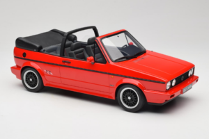 Volkswagen Golf Mk1 Cabriolet Sportline Rot Otto 1:12 G095 Resin – Bild 4 von 6