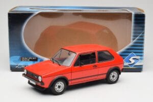 Volkswagen Golf GTI Mk1 Rot Solido 1:18 8166 Metall – Bild 8 von 8