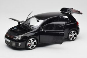 Volkswagen Golf GTI Mk6 Schwarz Norev 1:18 188502 Metall – Bild 2 von 8