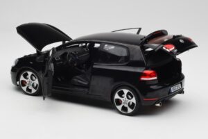 Volkswagen Golf GTI Mk6 Schwarz Norev 1:18 188502 Metall – Bild 5 von 8