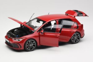 Volkswagen Golf GTI Mk8 Tornado Red Norev 1:18 188595 Metall – Bild 2 von 8