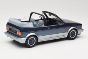 Volkswagen Golf Mk1 Cabriolet Bel Air Blue Metallic Norev 1:18 188404 Metall – Bild 2 von 6