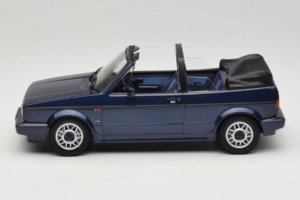 Volkswagen Golf Mk1 Cabriolet Quartett Inca Blue Norev 1:18 188628 Metall – Bild 3 von 6