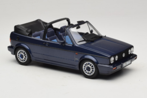 Volkswagen Golf Mk1 Cabriolet Quartett Inca Blue Norev 1:18 188628 Metall – Bild 4 von 6