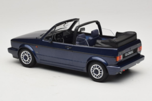 Volkswagen Golf Mk1 Cabriolet Quartett Inca Blue Norev 1:18 188628 Metall – Bild 5 von 6