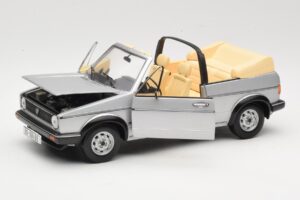 Volkswagen Golf Mk1 Cabriolet Silber Sun Star 1:18 VW004 Metall – Bild 2 von 8