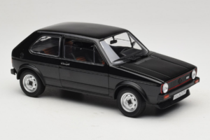 Volkswagen Golf Mk1 GTI Schwarz Norev 1:18 188487 Metall – Bild 6 von 8