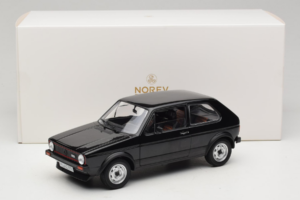 Volkswagen Golf Mk1 GTI Schwarz Norev 1:18 188487 Metall – Bild 8 von 8