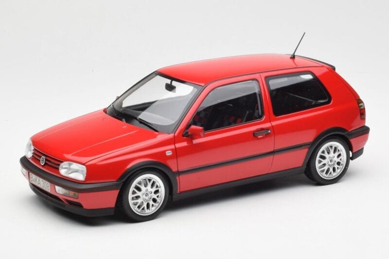 Volkswagen Golf Mk3 GTI Flash Red Norev 1:18 188418 Metall
