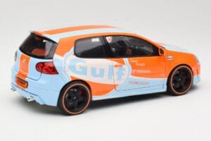 Volkswagen Golf Mk5 Zender Gulf Norev 1:18 188454 Metall – Bild 3 von 8