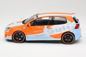 Volkswagen Golf Mk5 Zender Gulf Norev 1:18 188454 Metall – Bild 4 von 8