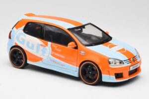 Volkswagen Golf Mk5 Zender Gulf Norev 1:18 188454 Metall – Bild 6 von 8