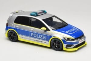 Volkswagen Golf Mk7 R Oettinger Polizei Grau Otto 1:18 OT1117 Resin – Bild 4 von 6