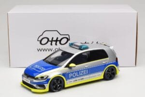 Volkswagen Golf Mk7 R Oettinger Polizei Grau Otto 1:18 OT1117 Resin – Bild 6 von 6