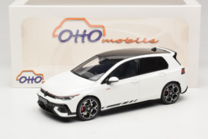 Volkswagen Golf Mk8 GTI Clubsport Pure White Otto 1:18 OT1221 Resin – Bild 6 von 6