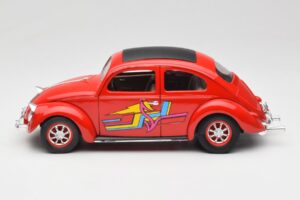 Volkswagen Käfer Rot Solido 1:18 8306 Metall – Bild 4 von 8