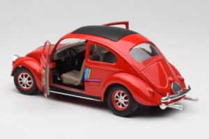 Volkswagen Käfer Rot Solido 1:18 8306 Metall – Bild 5 von 8