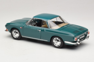Volkswagen Karmann Ghia 1500 Grün Norev 1:18 188648 Metall – Bild 4 von 8