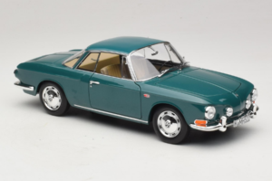 Volkswagen Karmann Ghia 1500 Grün Norev 1:18 188648 Metall – Bild 6 von 8