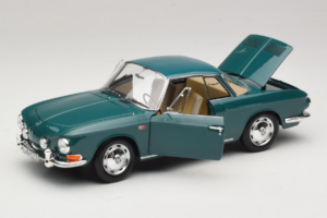 Volkswagen Karmann Ghia 1500 Grün Norev 1:18 188648 Metall – Bild 8 von 8