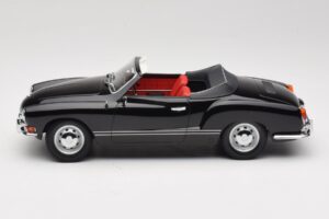 Volkswagen Karmann Ghia Cabriolet Schwarz Minichamps 1:18 155054031 Metall – Bild 3 von 6