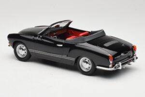 Volkswagen Karmann Ghia Cabriolet Schwarz Minichamps 1:18 155054031 Metall – Bild 5 von 6