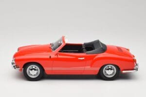 Volkswagen Karmann Ghia Cabriolet Rot Minichamps 1:18 155054030 Metall – Bild 3 von 6