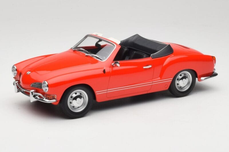 Volkswagen Karmann Ghia Cabriolet Rot Minichamps 1:18 155054030 Metall