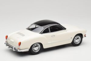 Volkswagen Karmann Ghia Creme Schwarz Minichamps 1:18 155054021 Metall – Bild 2 von 6