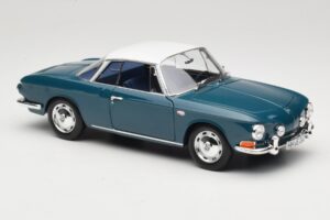 Volkswagen Karmann Ghia Type 34 1500 Sea Blue Norev 1:18 188646 Metall – Bild 6 von 8