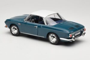 Volkswagen Karmann Ghia Type 34 1500 Sea Blue Norev 1:18 188646 Metall – Bild 7 von 8