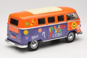 Volkswagen Microbus T1 Flower Power Road Signature 1:18 92329 Metall – Bild 3 von 8