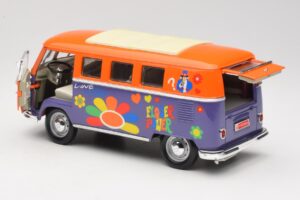 Volkswagen Microbus T1 Flower Power Road Signature 1:18 92329 Metall – Bild 5 von 8