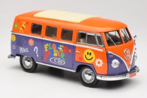 Volkswagen Microbus T1 Flower Power Road Signature 1:18 92329 Metall – Bild 6 von 8